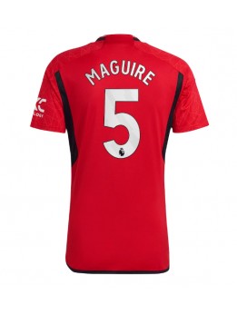 Manchester United Harry Maguire #5 Domaci Dres 2023-24 Kratak Rukavima
